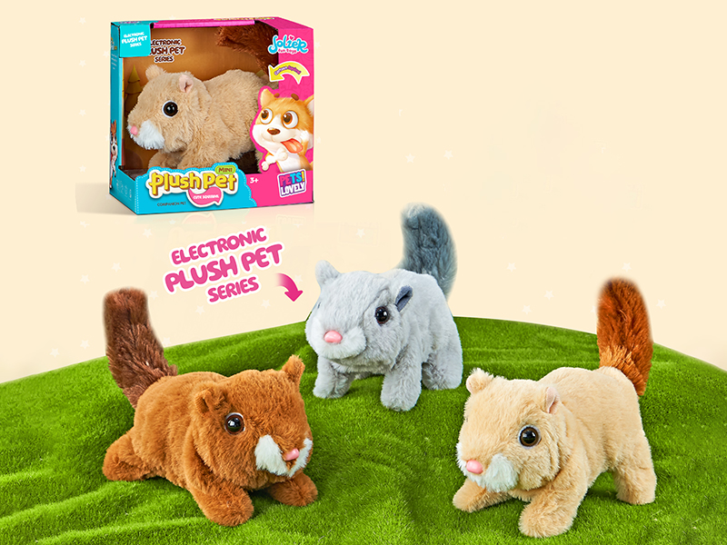 Electric Plush  Squirrel