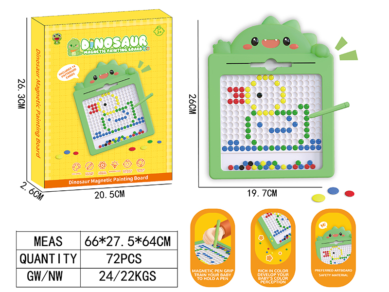 Dinosaur Magnetic Pen Drawing Board