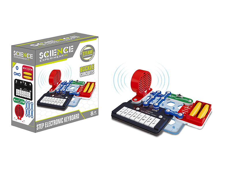 Step Electronic Keyboard Electronic Building Blocks