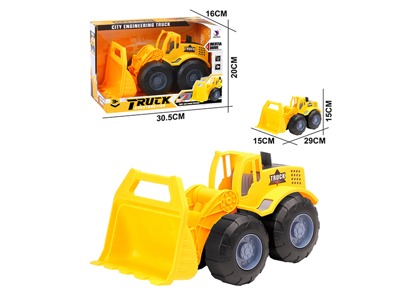 Friction Bulldozer With Lights And Sound