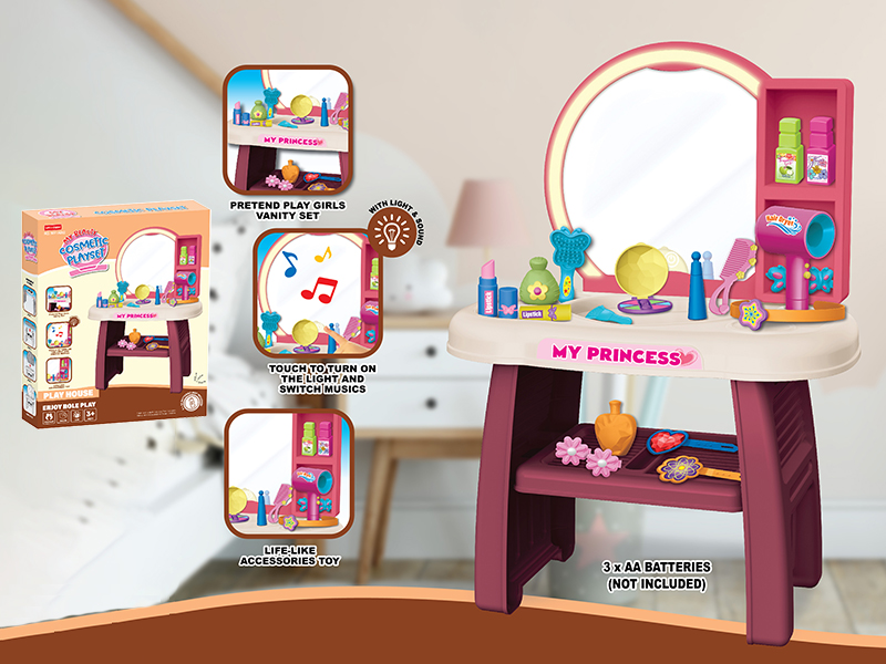 Dressing Table Play Set(Induction, Light)