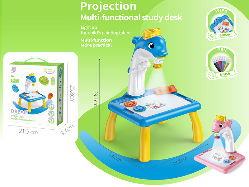Dolphin Projection Learning Table