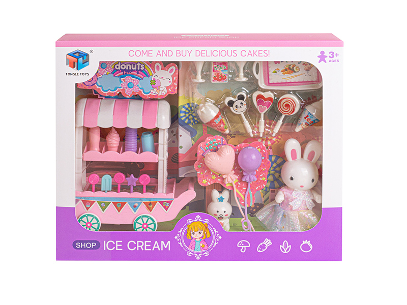 Ice Cream Shop Play Set