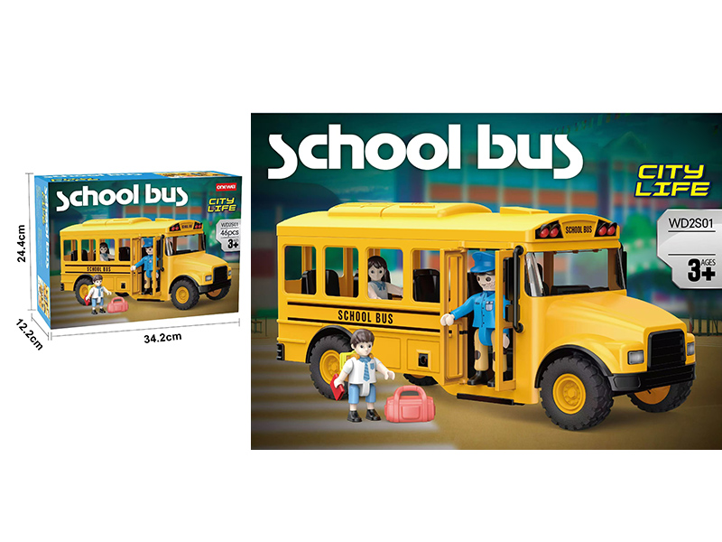 Slide School Bus