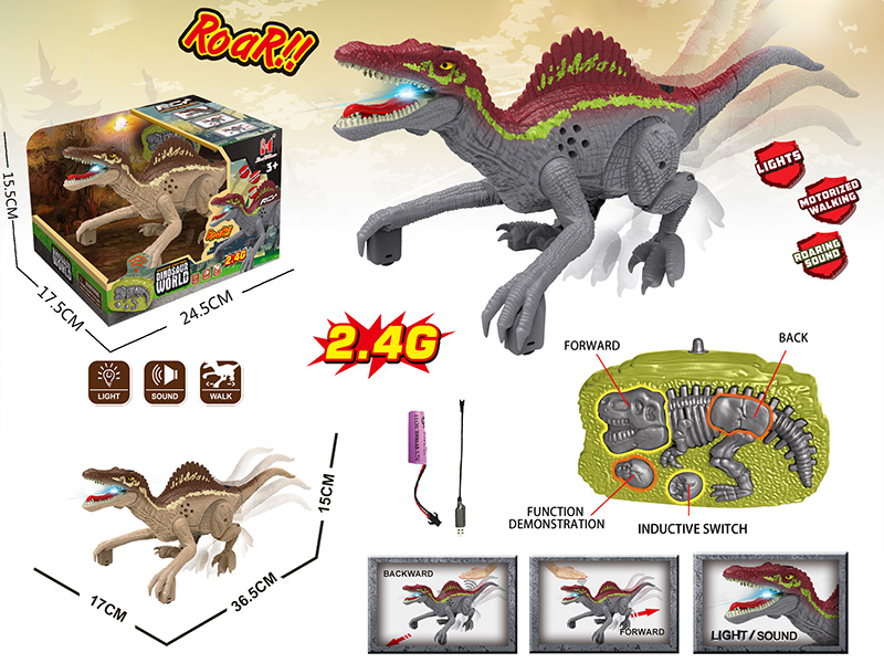 2.4G Remote Control Spinosaurus With Induction Function