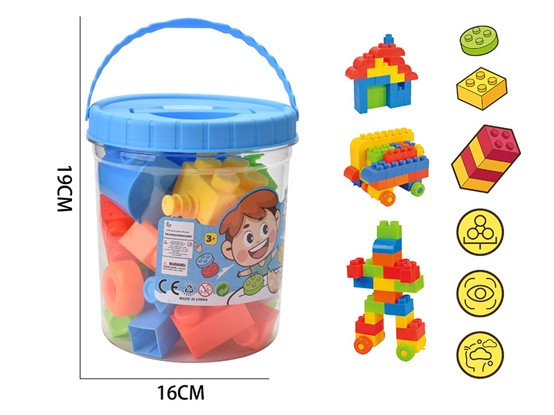 Large Particle Building Blocks(About 360g, 30PCS)