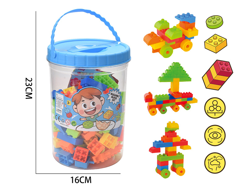 Building Blocks(About 500g, 114PCS)