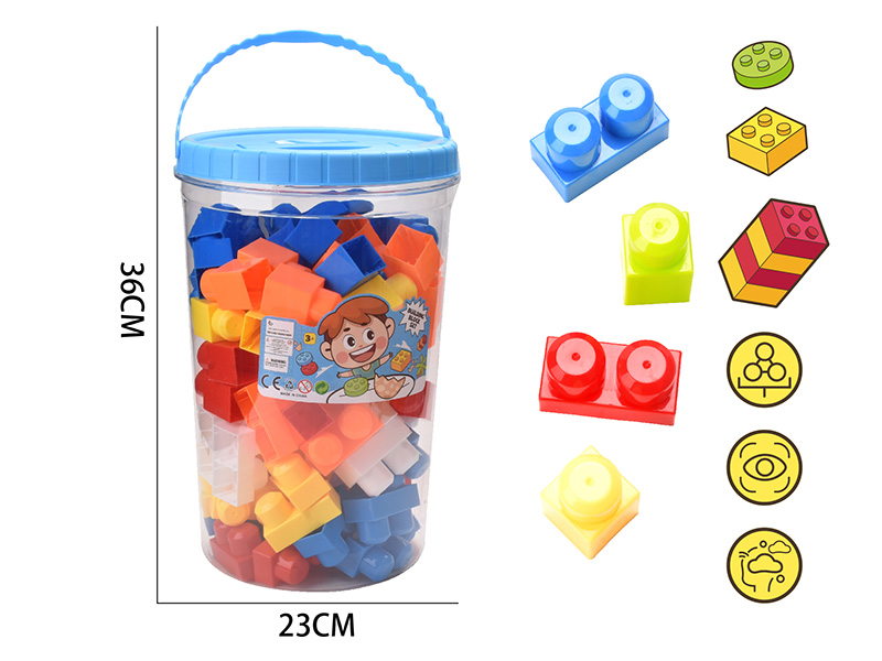 Large Particle Building Blocks(About 1150g, 100PCS)
