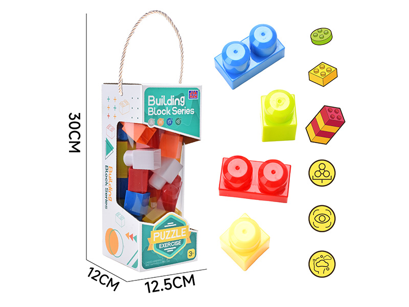 Large Building Blocks(About 300g, 24PCS)