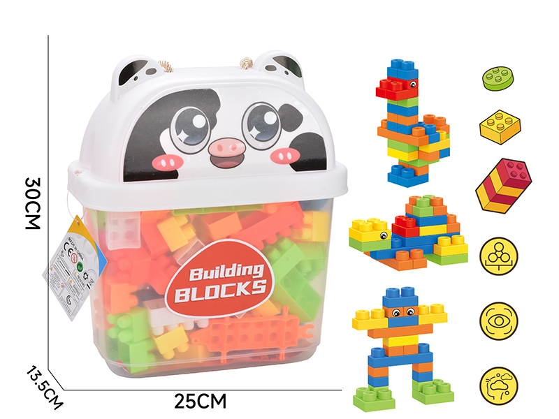Soft Glue Building Blocks(About 637g, 42PCS)