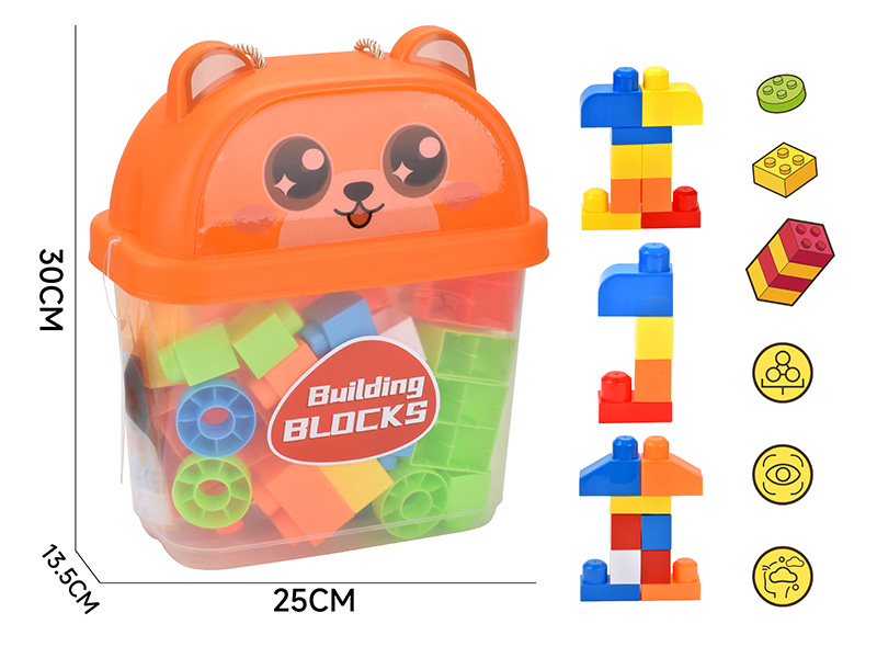 Large Particle Building Blocks(About 530g, 30PCS)