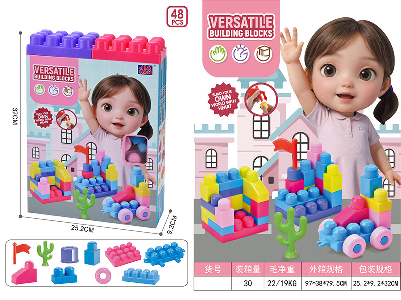 Lovely Girl Series Building Blocks(48PCS)