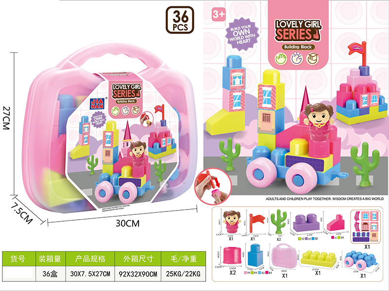 Girl Series Building Blocks(36PCS)