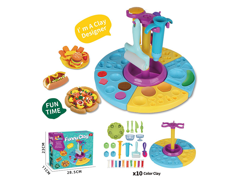 Funny Clay Food Set