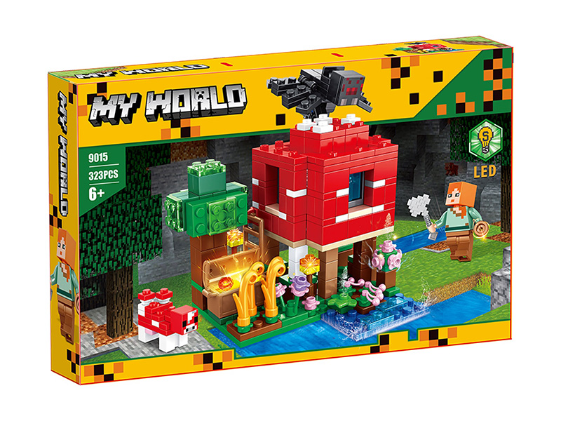 My World Building Blocks - Mushroom House(323+PCS)