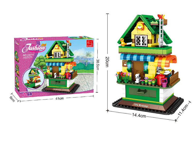 Tofu Workshop Building Blocks(403PCS)