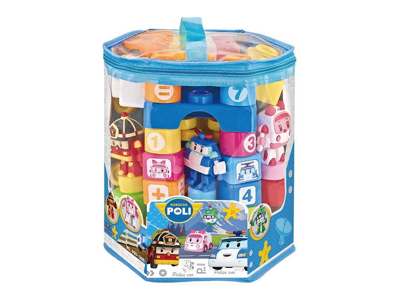 Robocar Poli Building Blocks 53pcs