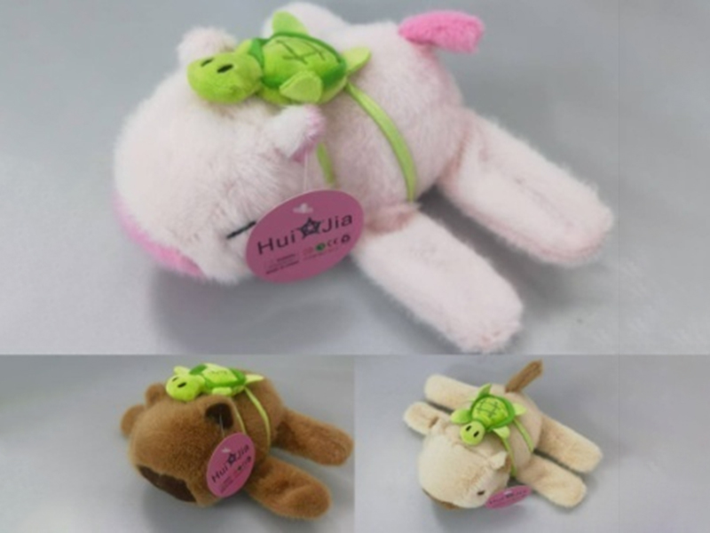 Plush Capybara Snap Bracelets With Lights And Music