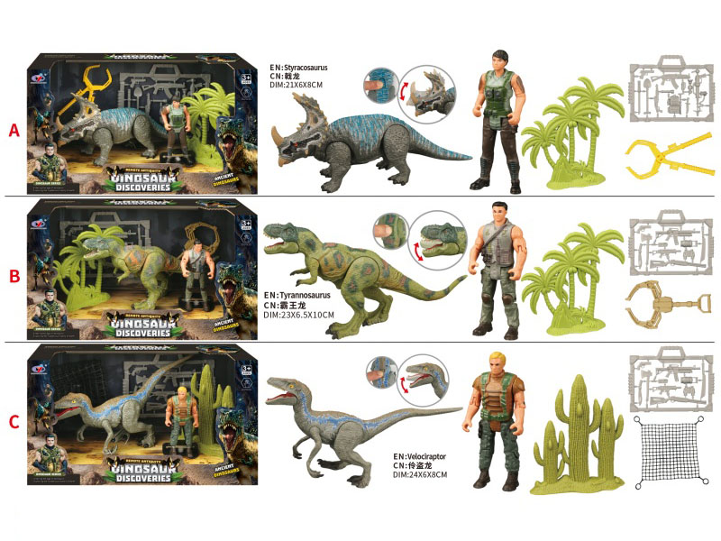 Dinosaur Scene Set