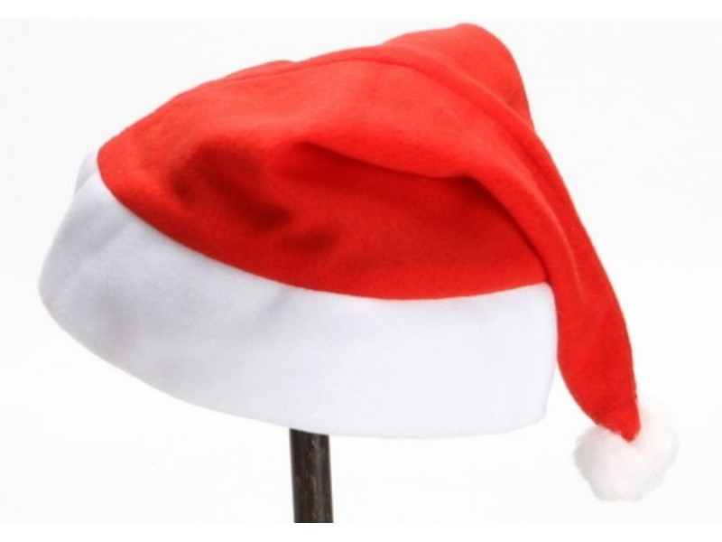 Adult Felt Santa Hat