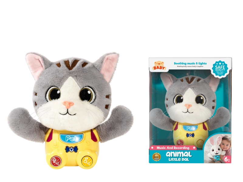 Cat Multifunctional Soothe Plush Toys