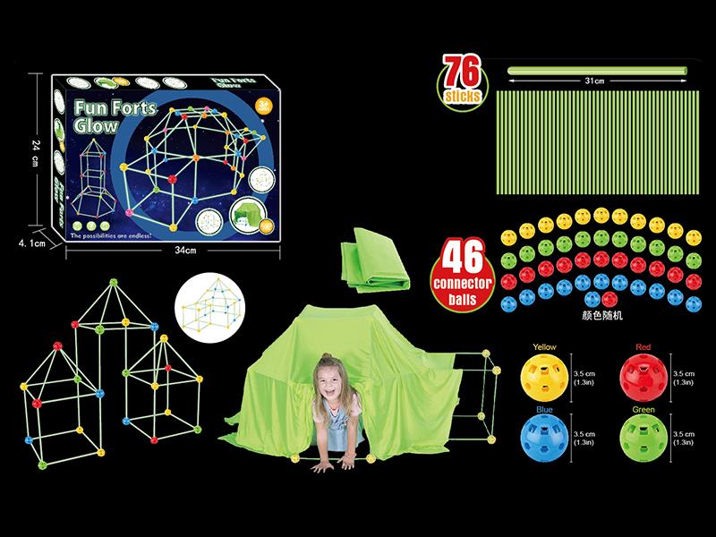 DIY Fort Building Tent Play Set