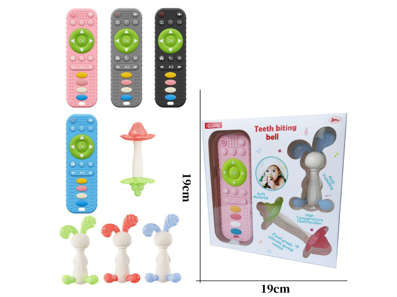 Silicone Remote Control + Rabbit + Fruit Stick