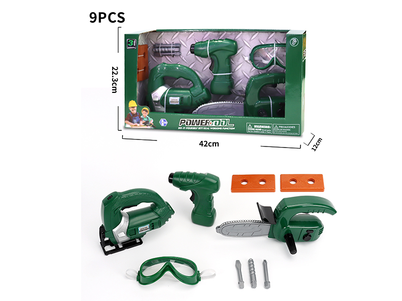 Power Tools Set 9pcs