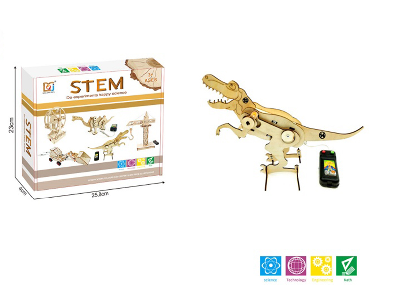 DIY Wooden Wire Control Tyrannosaurus Rex