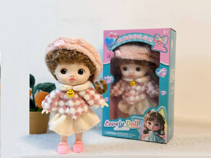 An 8-Inch Multi-Joint Cute And Style Doll