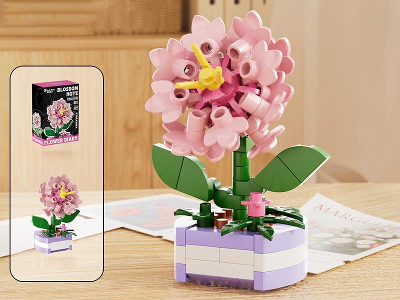 Hydrangea Building Blocks 100pcs