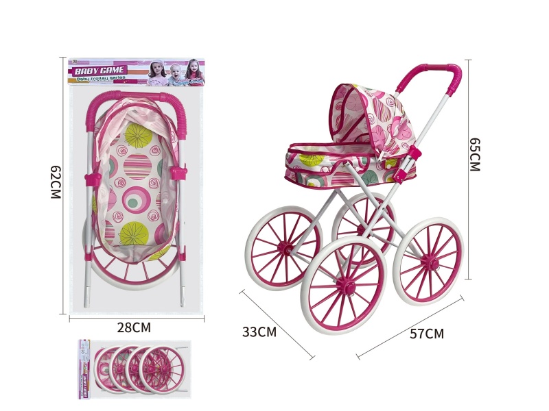 Iron Stroller Toy(Extra Large Wheel)