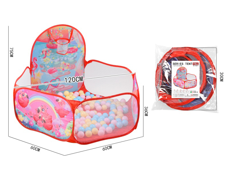 Flamingos - Children's Tent Ball Pool
