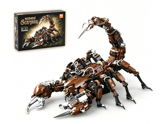 Building Blocks: 1074 PCS Of Mechanical Scorpion