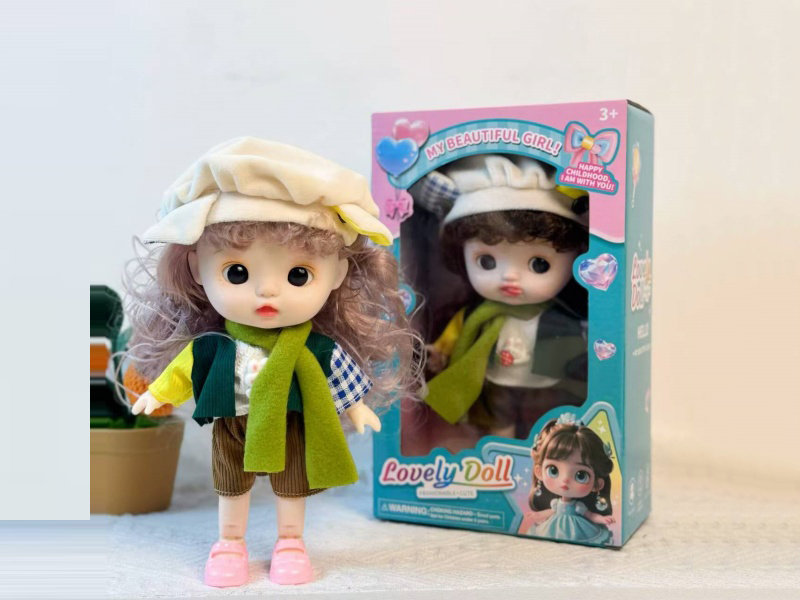 An 8-Inch Multi-Joint Cute And Style Doll