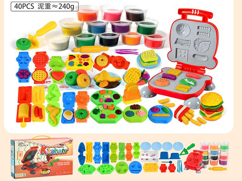 Color Clay Hamburger Machine
