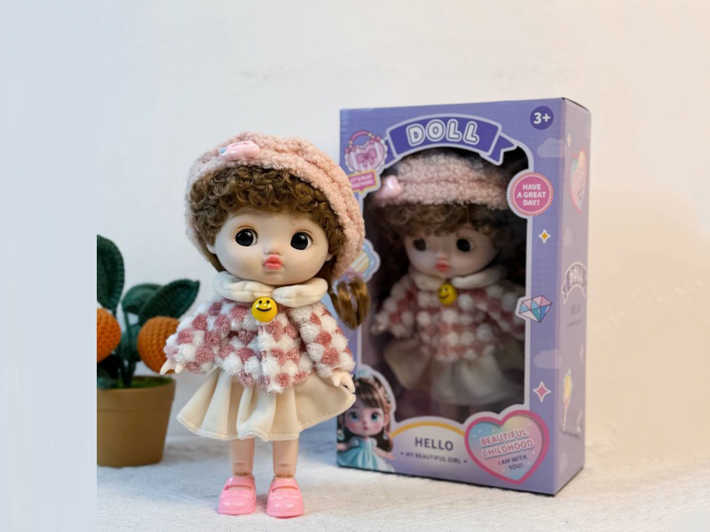 An 8-Inch Multi-Joint Cute And Style Doll