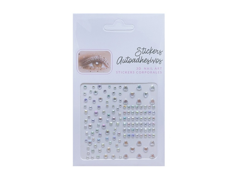 Eyes Face Diamond Stickers