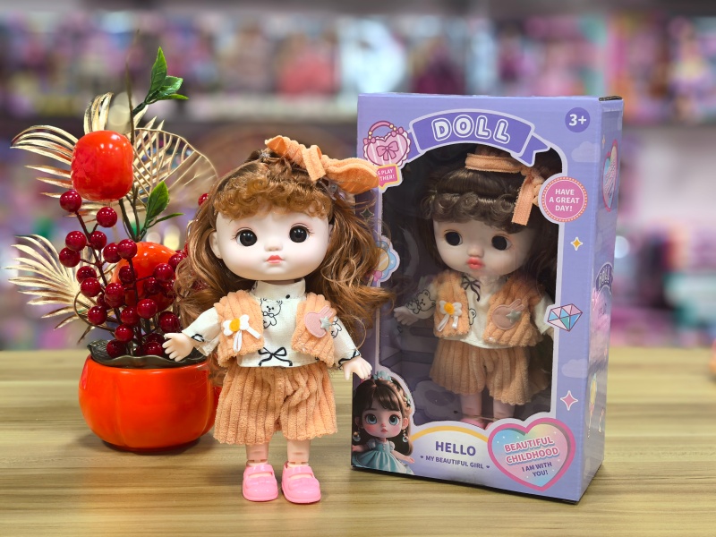 An 8-Inch Multi-Joint Cute And Style Doll