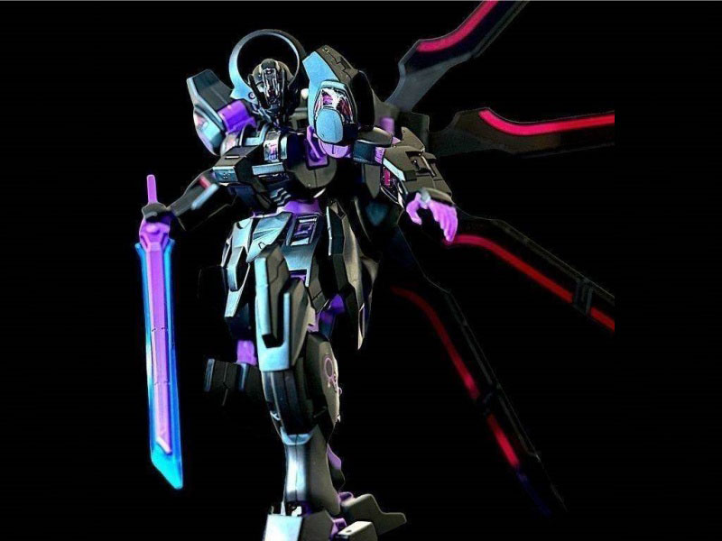 Jigokusha Neon Warhorse Assembly Model Gundam Model
