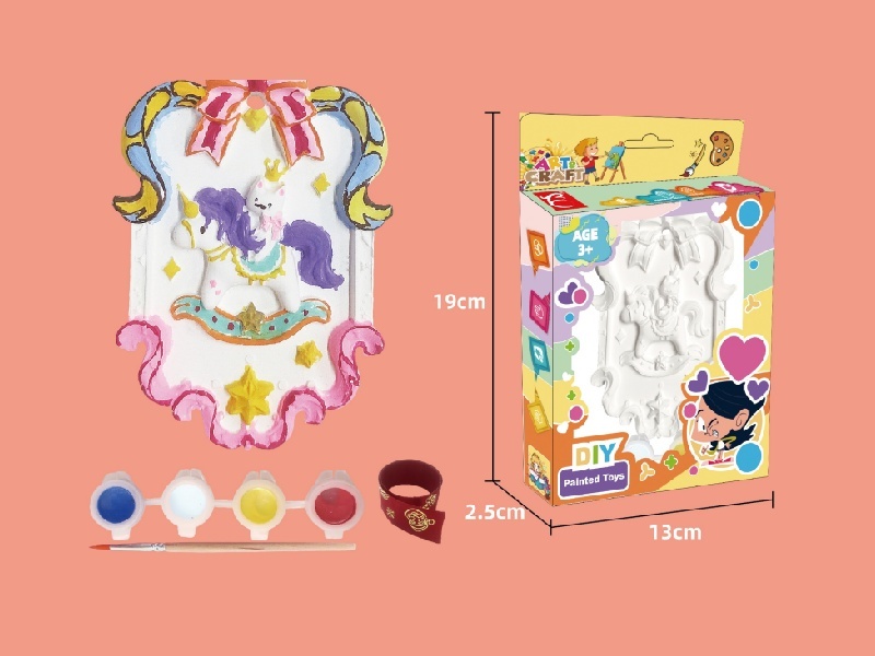 Gypsum Painting - Carousel Sign