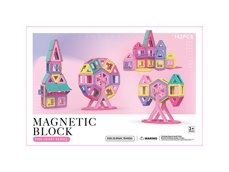 Magnetic Building Blocks 162pcs