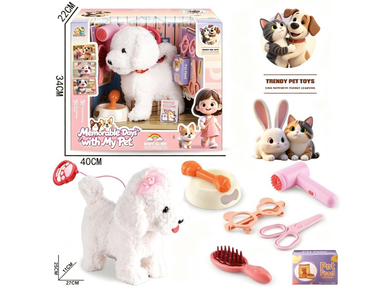 Wire Control Tongue-Out Pets - Bichon