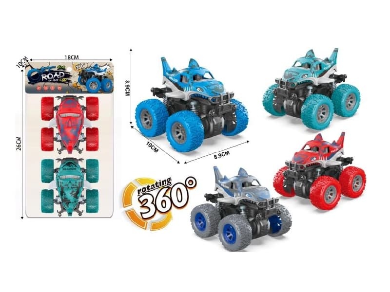 Double Friction/Four-Wheel Drive/Acrobatic Marine Animal