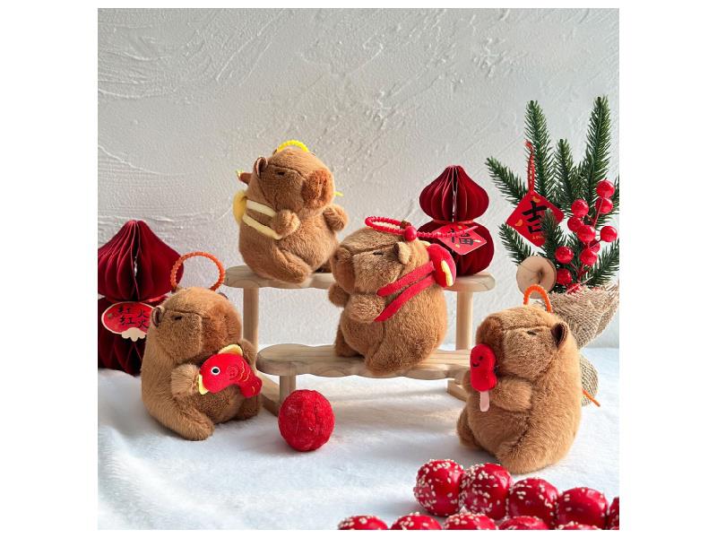 Hongyun Capybara Pendant (Silicone Rope)