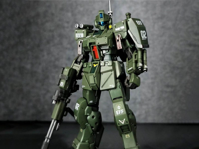 Jim Spartan Assembly Model Gundam Model From The Model Collection Society