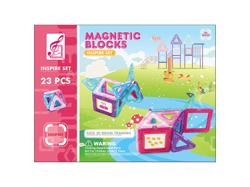Girl Series Magnetic Building Blocks 23pcs