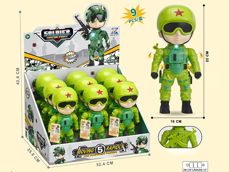 Special Forces Soldier Toy With Lights And Music