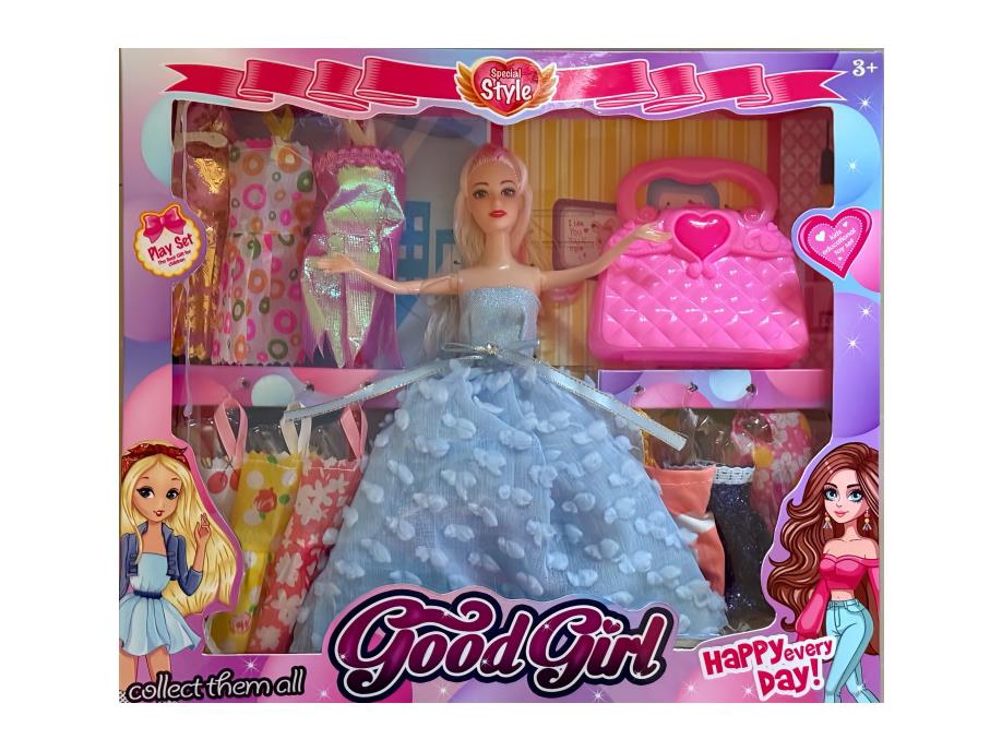 A Life-Sized Doll Playing House