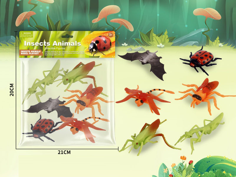 Six Insect Animals